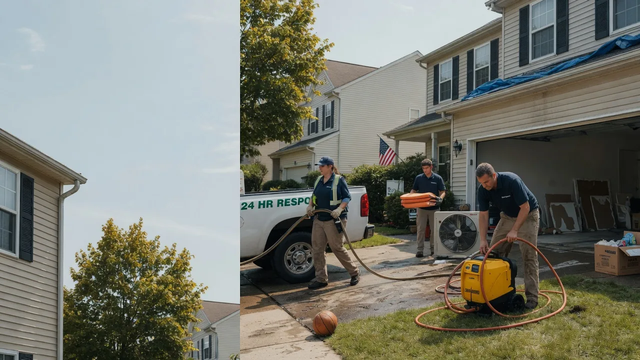 Emergency Water Damage Restoration in Manassas, VA near me